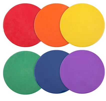 

Factory wholesale high quality soccer training equipment pvc 20cm 25cm 30cm marker disc cone football training flat mark cone, Customize color