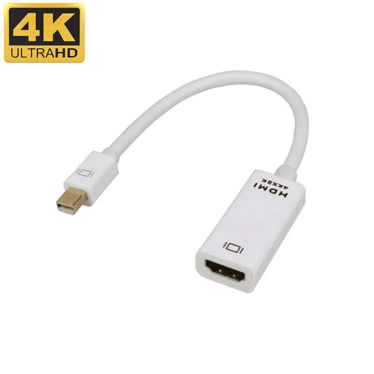 

Cable Matters Mini DisplayPort to DisplayPort Adapter (Mini DP to DP) in Black - 4K Resolution Ready - Thunderbolt