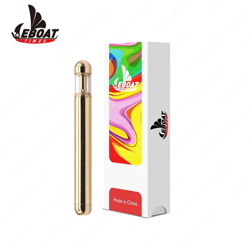 Eboat Times O5 CBD empty package box customised disposable 1ml vape pen