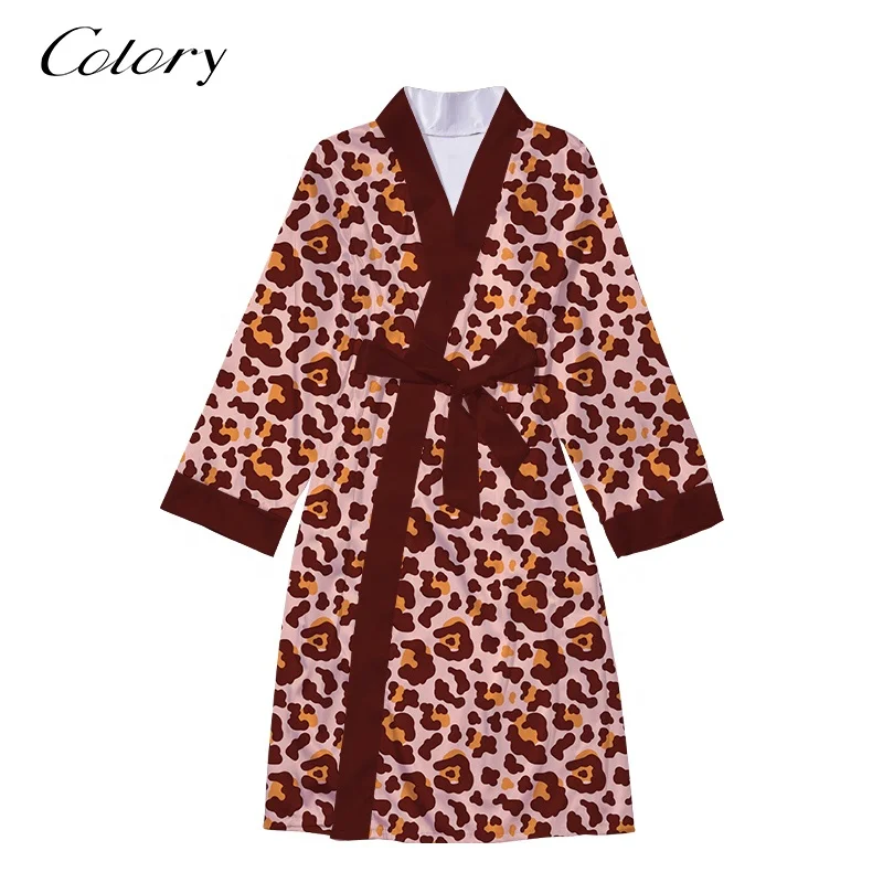 

Colory Robes Women Night Dress With Bath Robes, Customized color