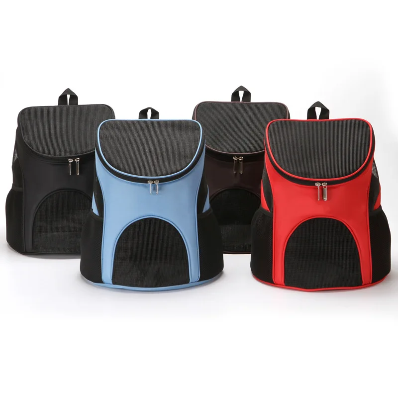 

pet backpack cheap designer zipper portable small pet travel bags foldable breathable dog carrier backpack for dogs carrier