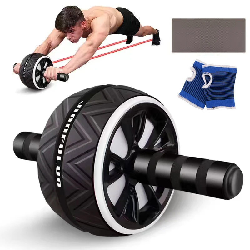 

2021 Hot Sale Fitness Exercise Bodybuilding Abdominal Muscle Exercise Ab Wheel Roller