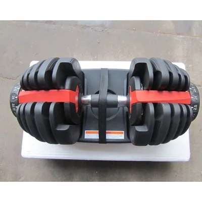 

home fitness training set adjustable 20kg 40kg Gym exercise equipment weight lifting Iron dumbbell set, Black