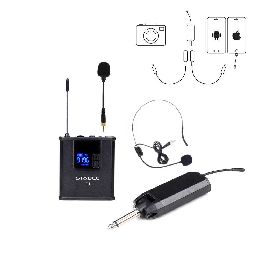 

Recording wireless microphone