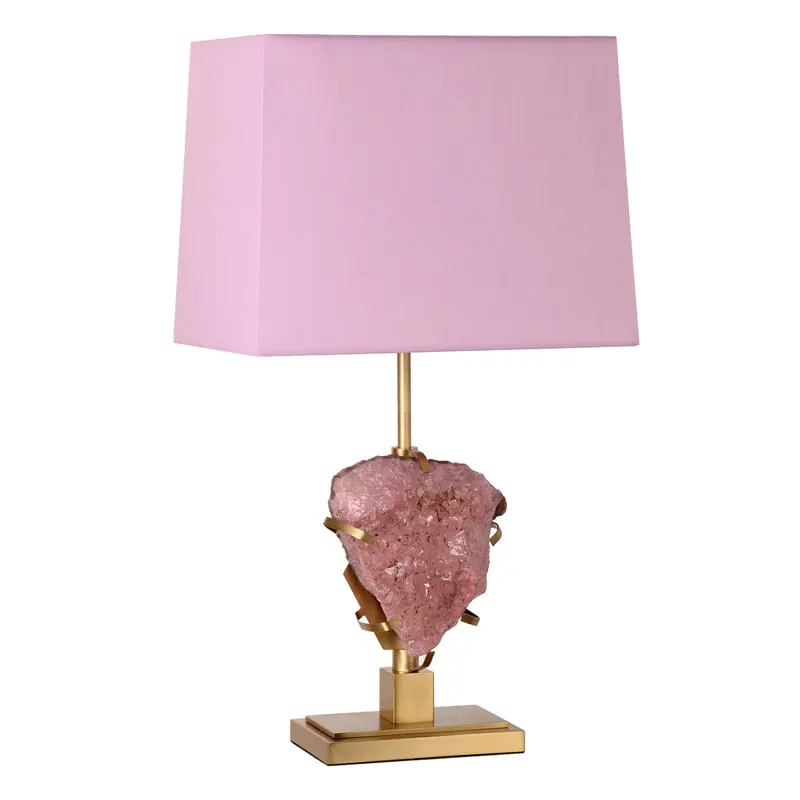 Natural Rose Quartz Pink Crystal Stone 