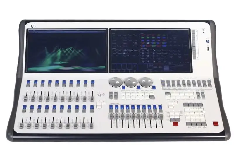 Easy Operate Dj Light Mixers Dmx 512 Dual Screen Tiger Touch Controller