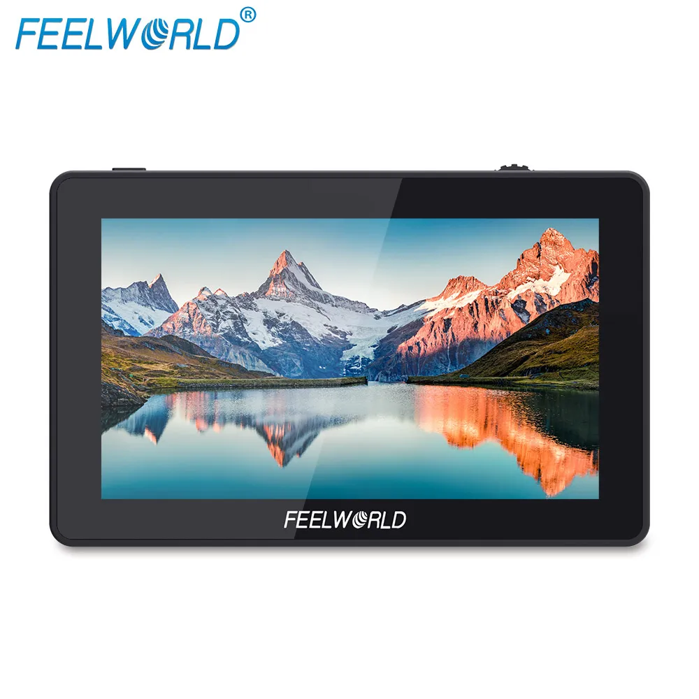 

EELWORLD F6 PLUS V2 5.5 Inch on Camera DSLR Field Monitor 3D LUT HDMI Touch Screen 1920x1080, Balck