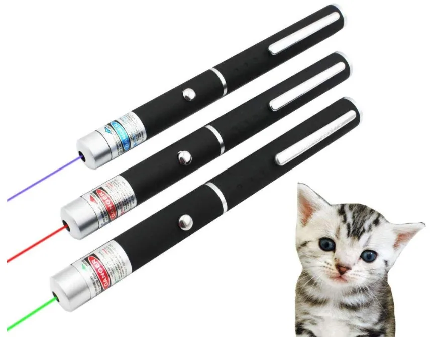 

10MW Red Green Purple Laser Pen Single dot light Visible Light Beam Laserpoint 3colors Powerful Military, Red laser