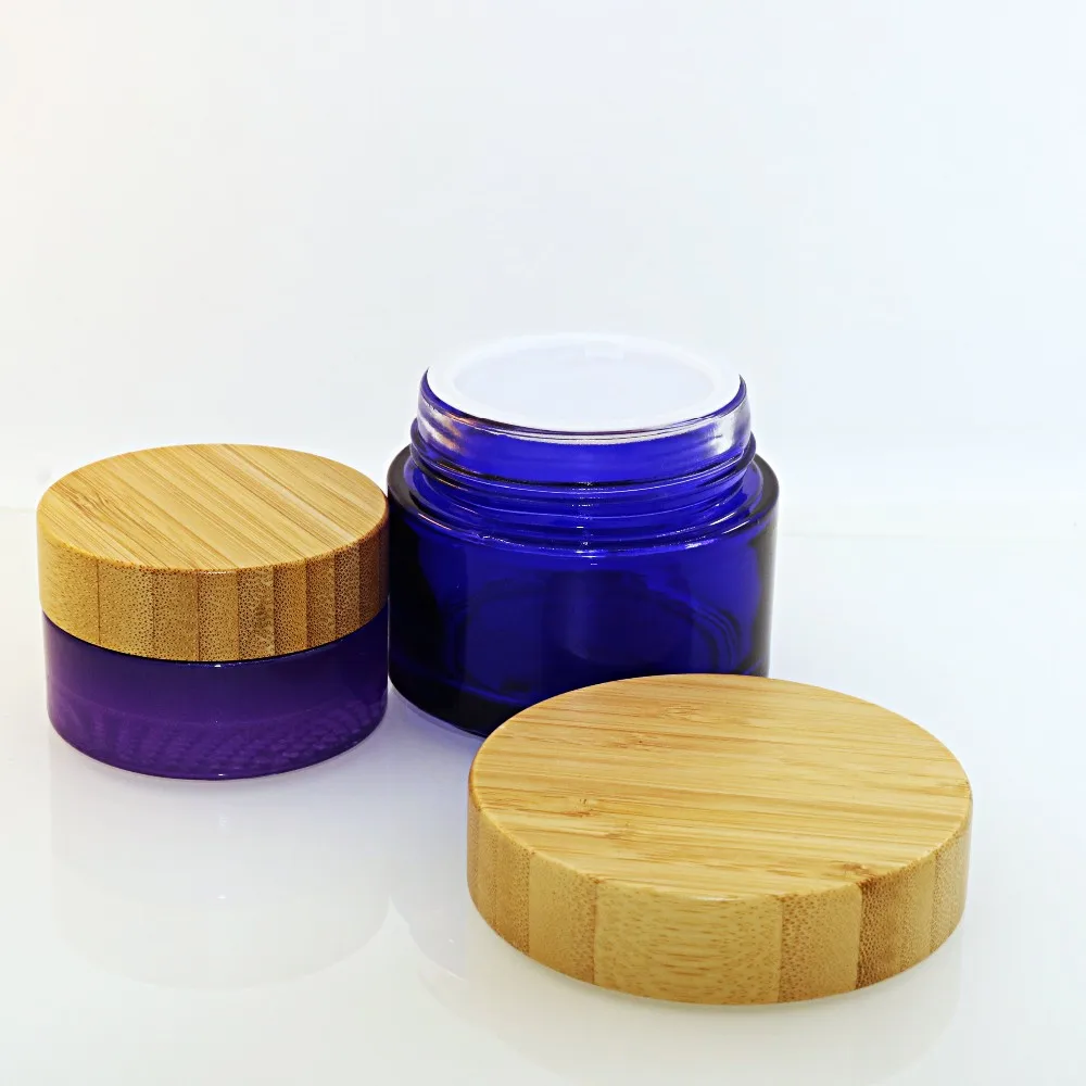 Frosted Cosmetic Glass Bottle And Jar,Glass Jar Container Cosmetic