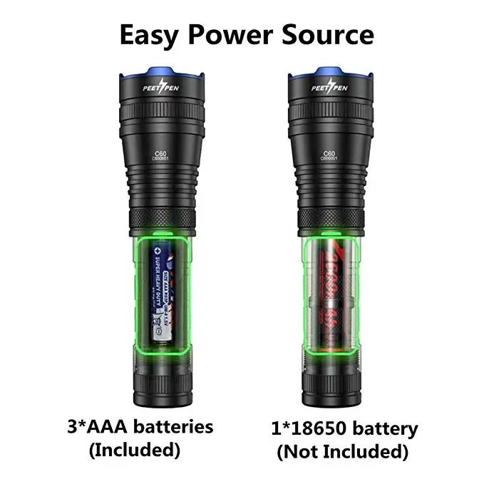 Penne A Sfera Torcia Penna EverBrite Ricaricabile USB-C, 300 Lumen, 4 Modalità Luce, In Alluminio Luce Portatile Ricaricabile - Foto 14