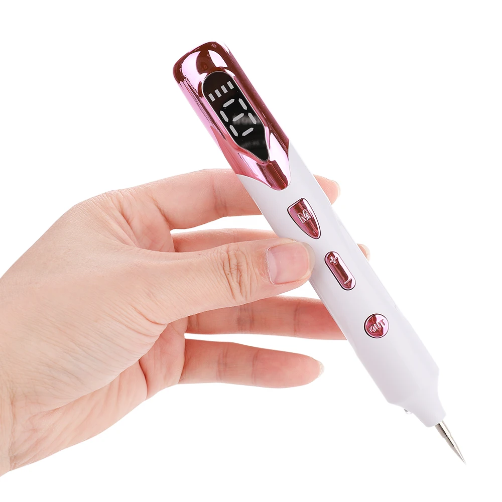 

Beauty LCD Laser Plasma Pen Mole Tattoo Remover Device Sweep Dark Spot Pen Facial Freckle Tag Wart Removal Skin Care Machine, Optional