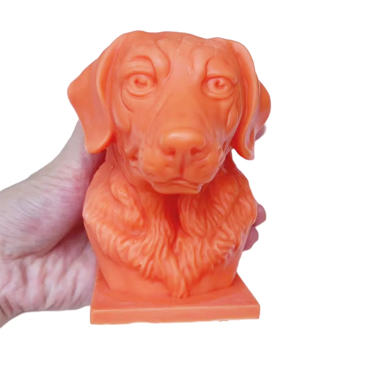 Golden Retriever Patrol Dog Guide Dog Labrador Silicone Mold Cast Gypsum CakeResin Candle Trophy Gift Pet Souvenir