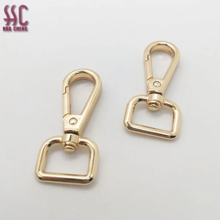 

size shiny gold color metal snap hook dog hook rectangle ring tail part hook, Gold,nickle,gun metal, and so on