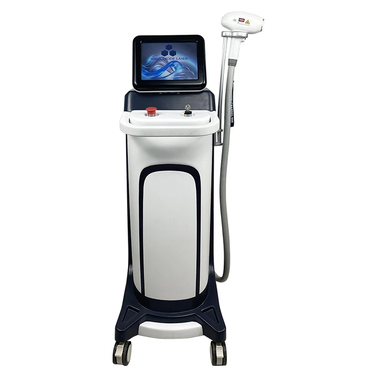 

2022 Chinese Topical Infrared Diode Laser High Power 900w 808nm 2-in-1Pulse Laser Diode Hair Removal, White