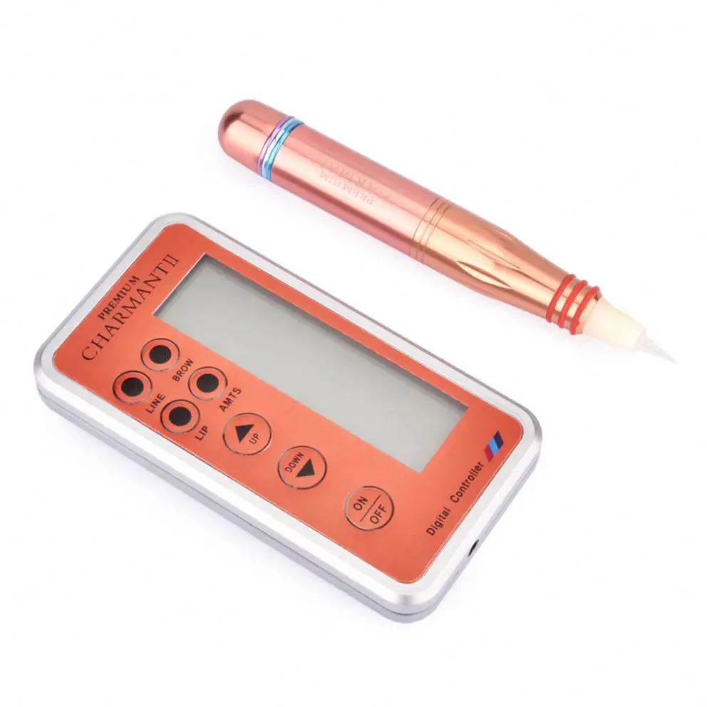 

Digital Charmant Semi-permanent Makeup Machine Eyebrow Tattoo Machine, Orange