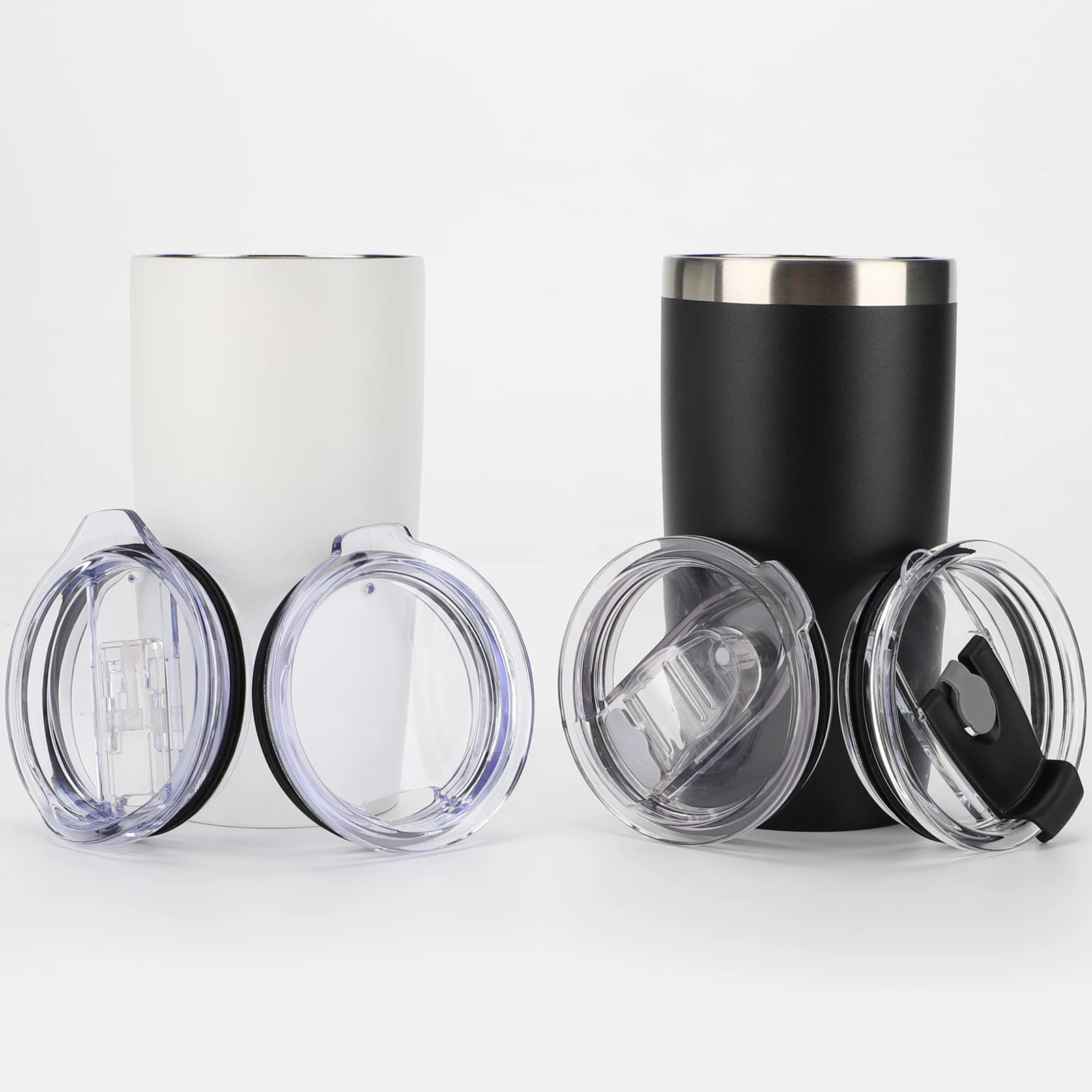 

600ML 2019 custom taza de acero inoxidable vaso termico acero inoxidable Con una pajita y una Pajita