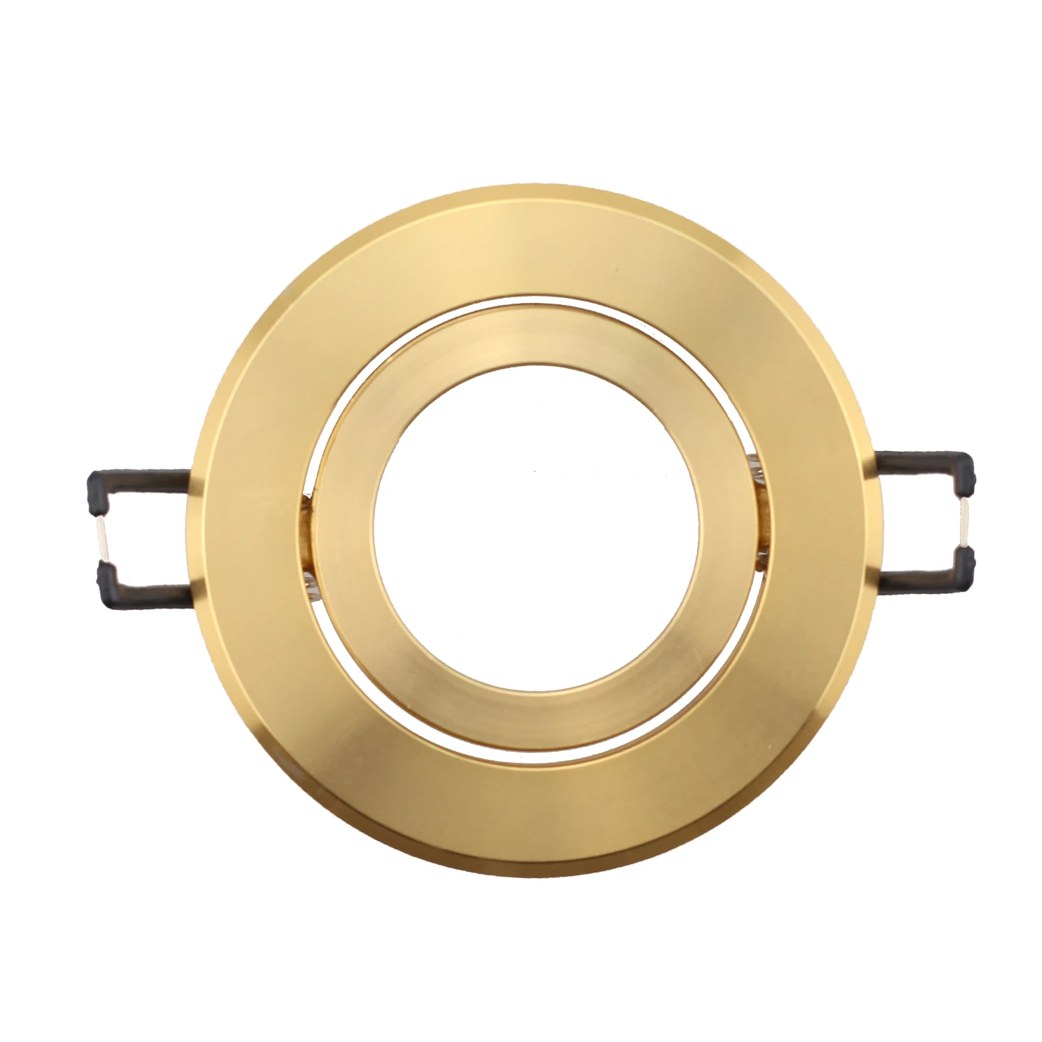 Round Gold Aluminum Frame Mr16 Gu10 Led Spot Light Lamp Fixture Holder Buy Spot Light Holder