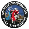 Settle Washington building embroidery patch
