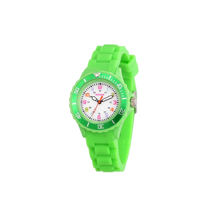 

Top Full New Luxury Fashion Glass Casual Leather strap wristwatch for kids factory prices custom watch