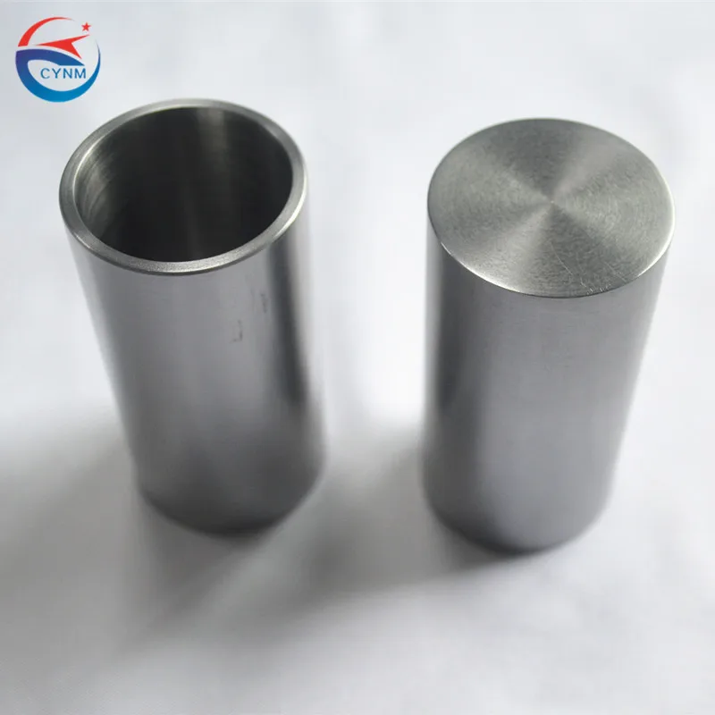 
Heat resistant refractory metal industry melting tungsten crusible 