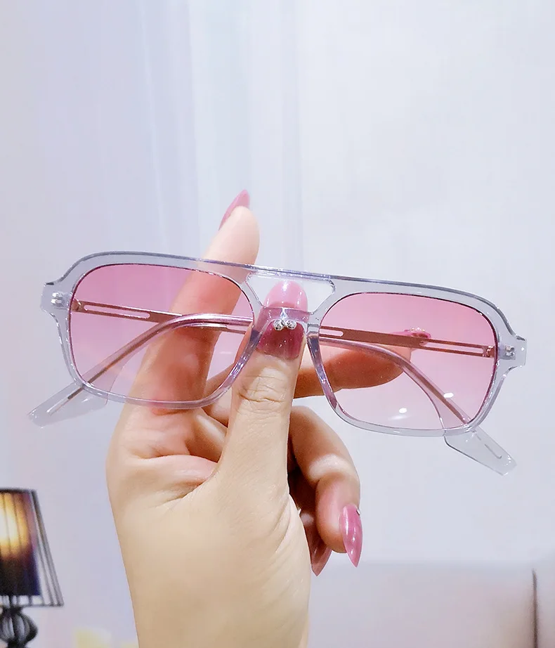 

New arrival custom logo fashion shades small frame square metal sunglasses for women men, As the picture shows