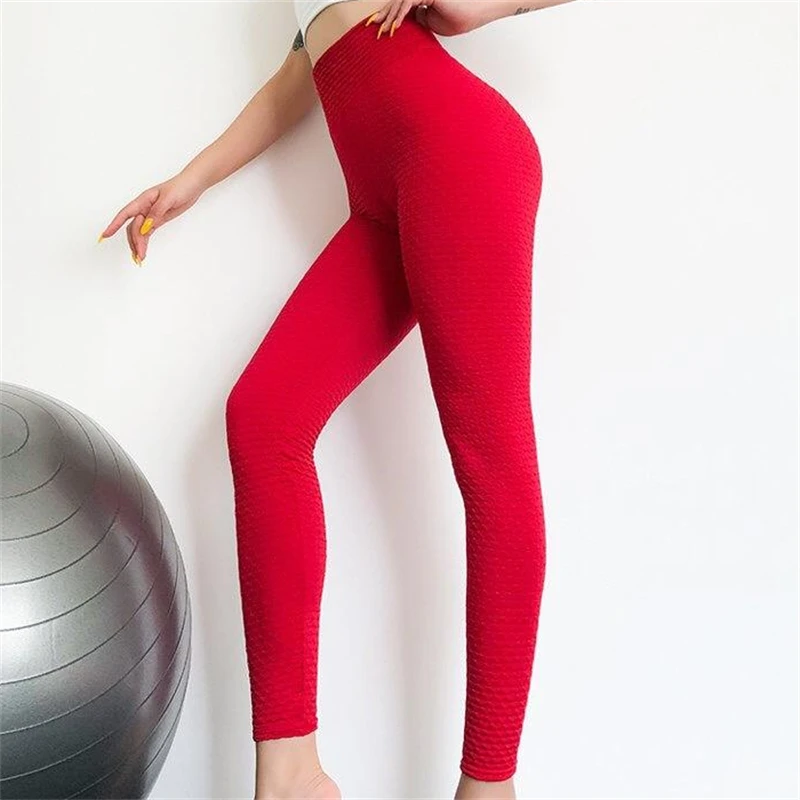 

Sport Leggings Women Gym High Waist Push Up Yoga Pants Fitness Legging Running Trousers Woman Tight Sport Pants, Black,red,yellow,green,blue