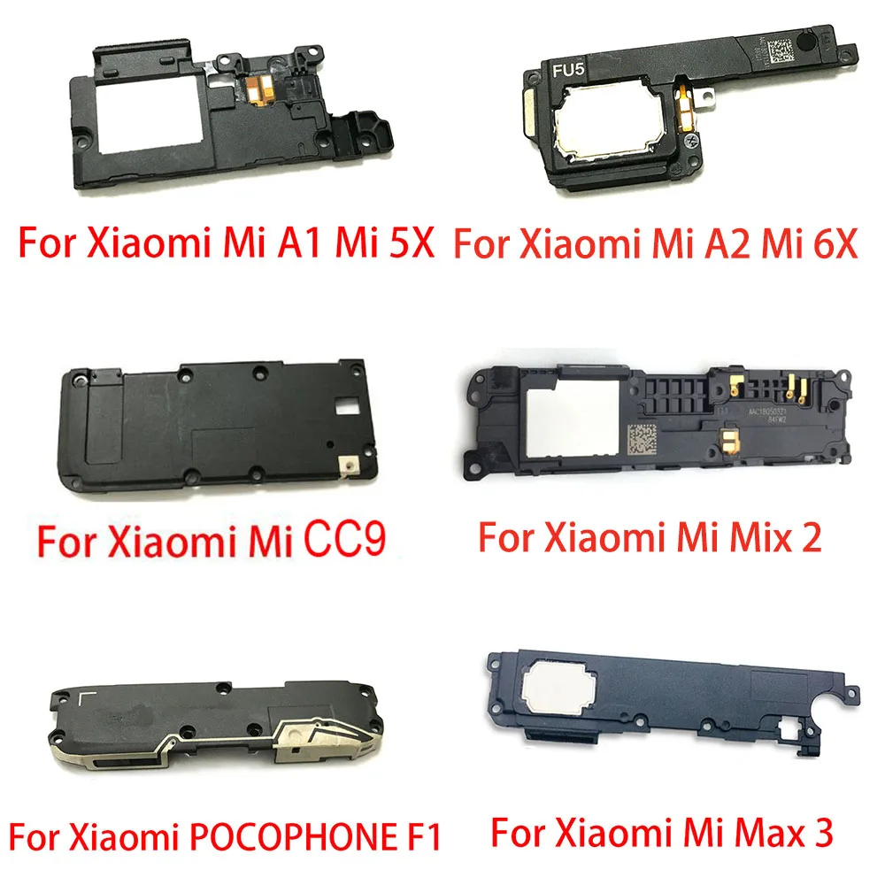 

For Xiaomi PocoPhone Mi A1 A2 A3 / Poco F1 F2 Pro Mix max 2 3 cc9 Loud Speaker New Buzzer Ringer Replacement Parts High Quality