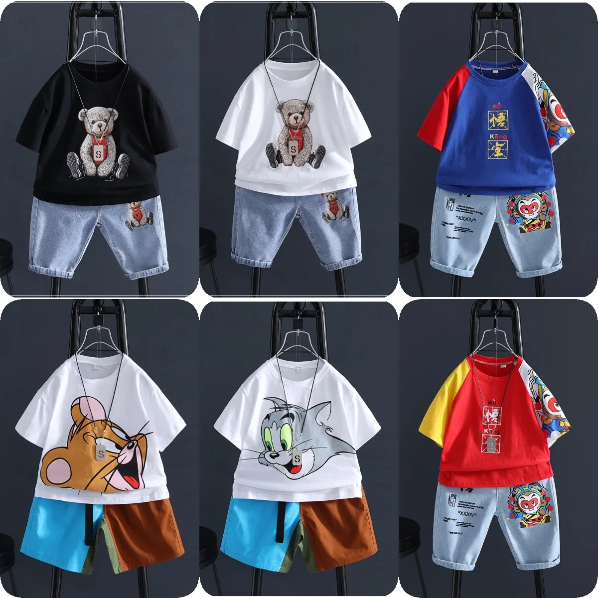 

Children's clothing children's short sleeve T shirt 2021 new summer clothing boys leisure summer baby jacket