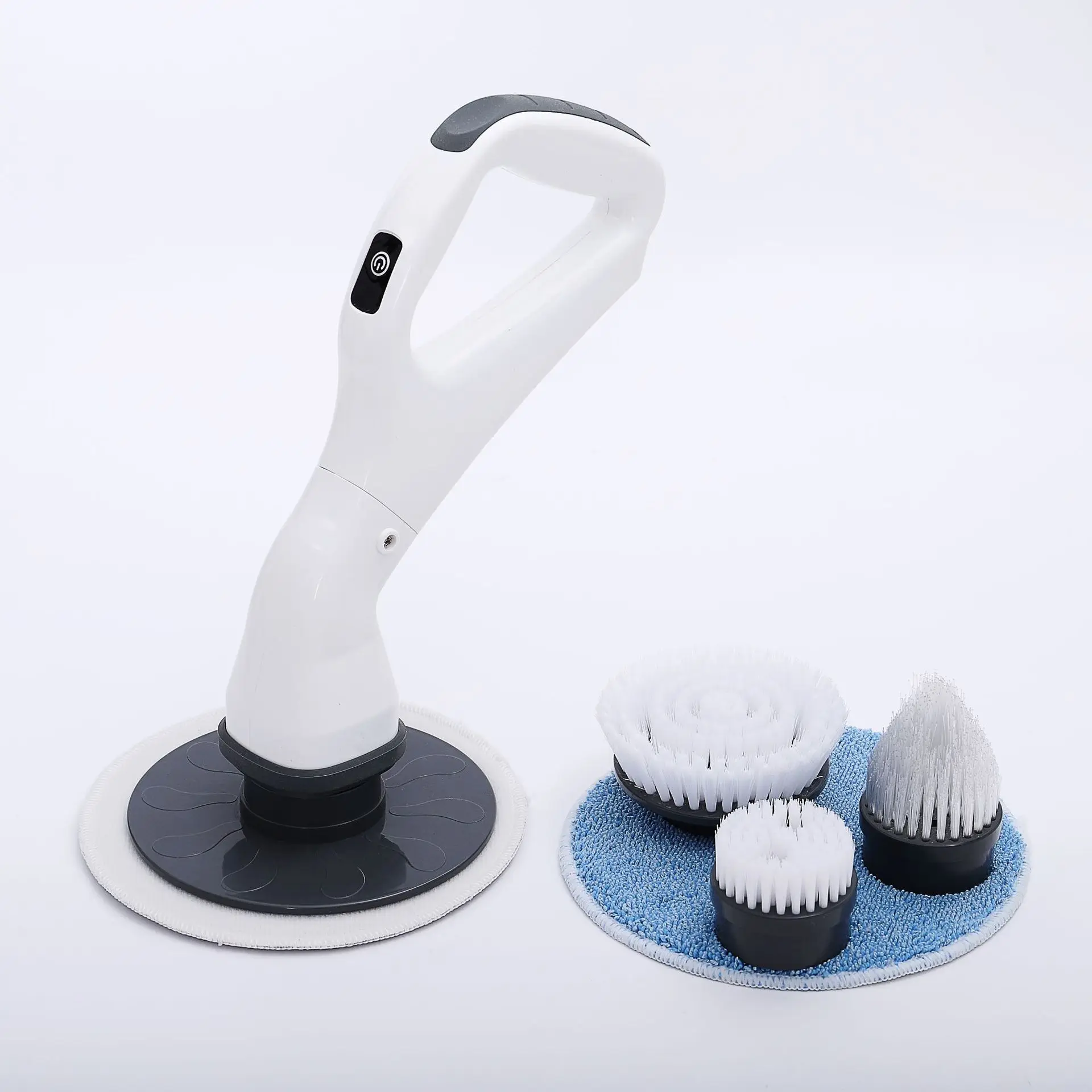 

DD021 Household Car Wash Brushes Mop Cordless Cleaning Brush Bathroom Kitchen Toilet Electric Brush, As pic