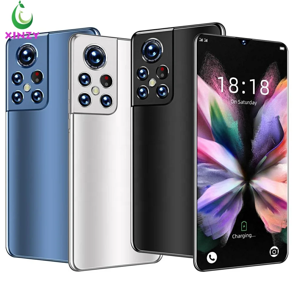 

XINZY Global Version S22 U cellphone 7inch HD Full Screen 16+512GB Dual SIM 5G Smartphone 6800mAh Android Mobile Phone