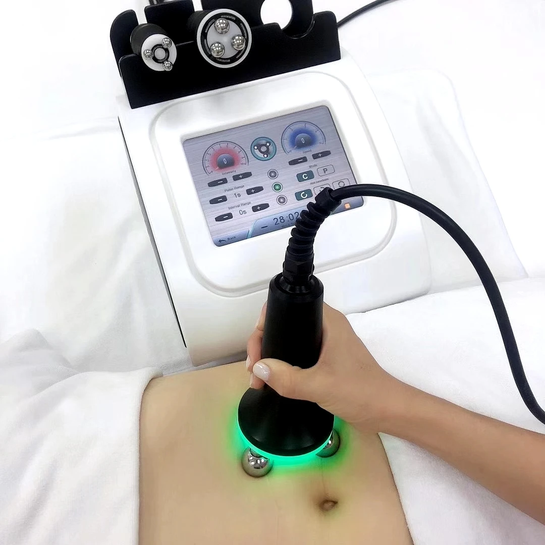 

3 in 1 360 Rotation Face Lifting wrinkle body Massage Slimming RF rotation slimming Machine