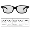 Black H3 3D Glasses High Quality Polarized Passive 3D Glasses For TV Real D 3D Cinemas