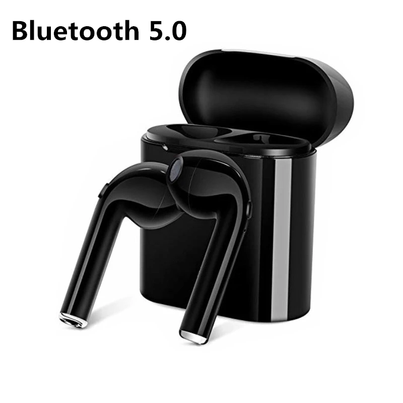 

2021 Top Sales Wireless earphone Bt5.0 Earphone Tws I7 I7s Economic Version I7s Tws Headphones For Pc&phones, White