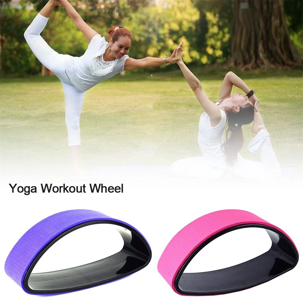 

Yoga wheel non-slip yoga spine roller semi-circle used to relieve back pain and improve flexibility training