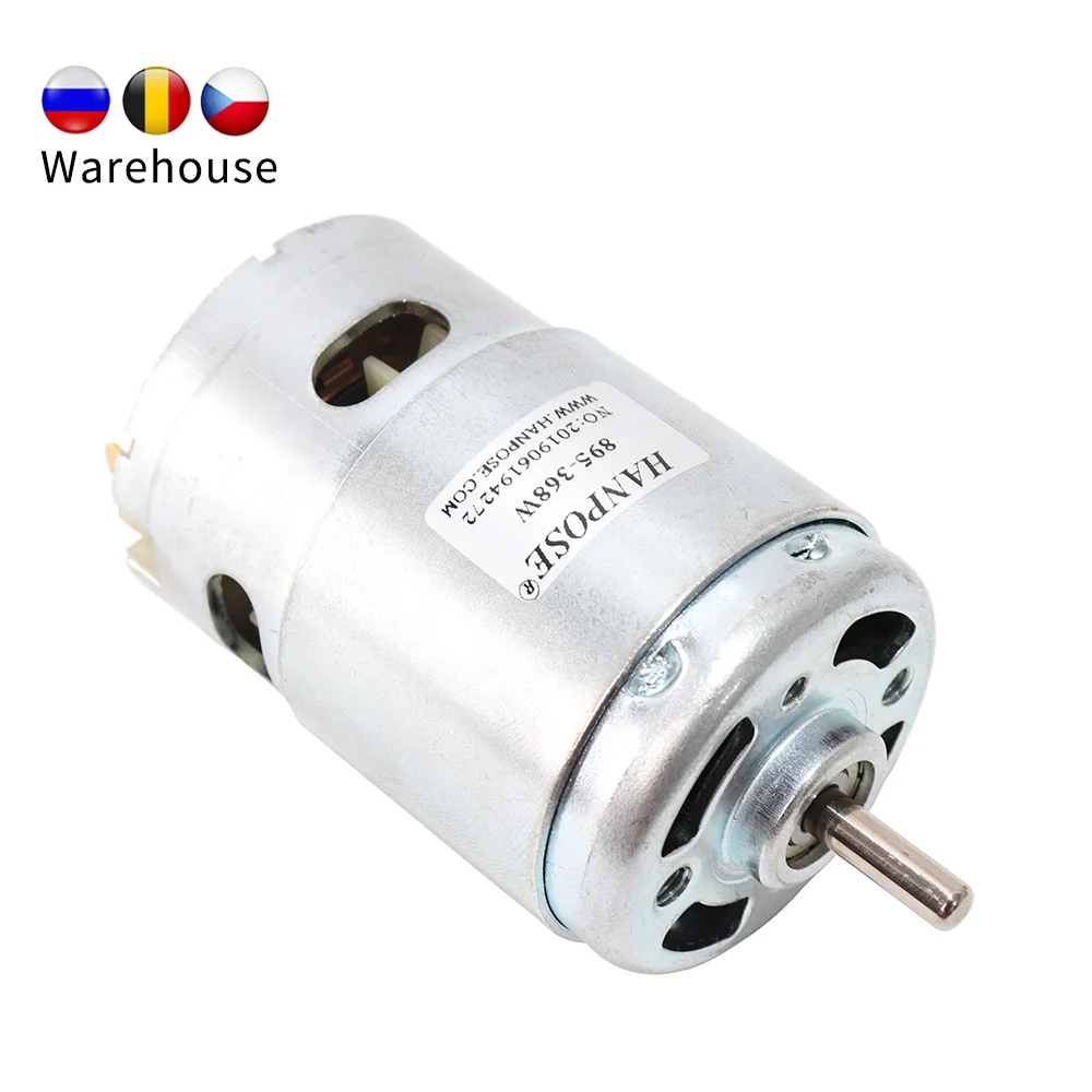 

895-360W Spindle motor 12V 6000RPM Ball Bearing Large Torque High Power Low Noise Hot Sale Electronic Component 360w dc Motor
