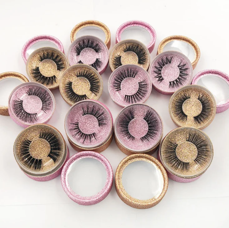 

New Design lovely eyelash Custom Eyelash Packing Set 3d Mink False Eye Lashes, Black color