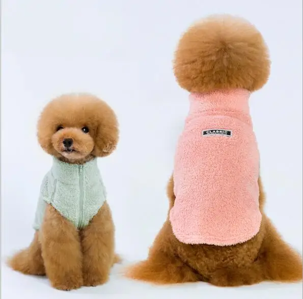 

Dropshipping Pet Puppy Dogs Cat Clothes Vest Sweater Coat Chihuahua Dog Jacket Fleece