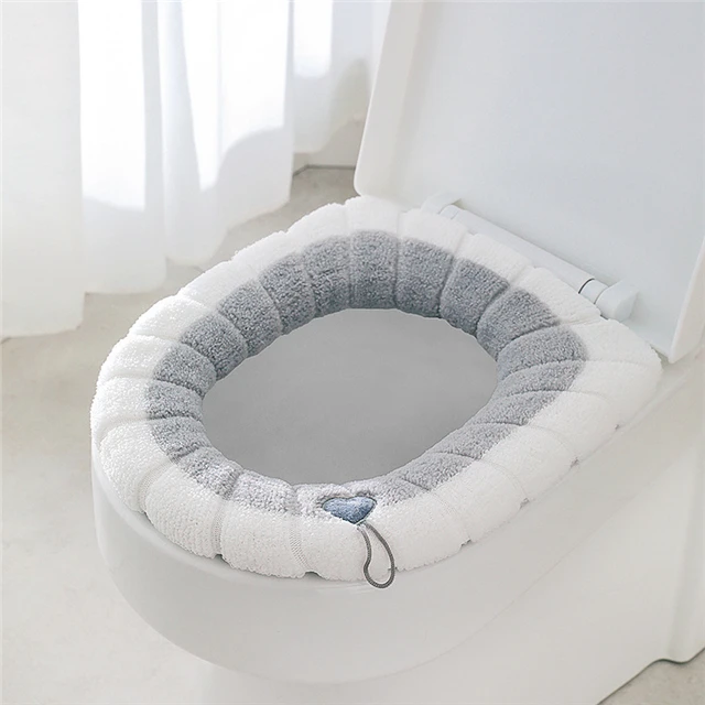 

Skin-friendly And Breathable All-around Pumpkin Pattern Toilet Cushion Adjustable Toilet Mat Bathroom Supplies