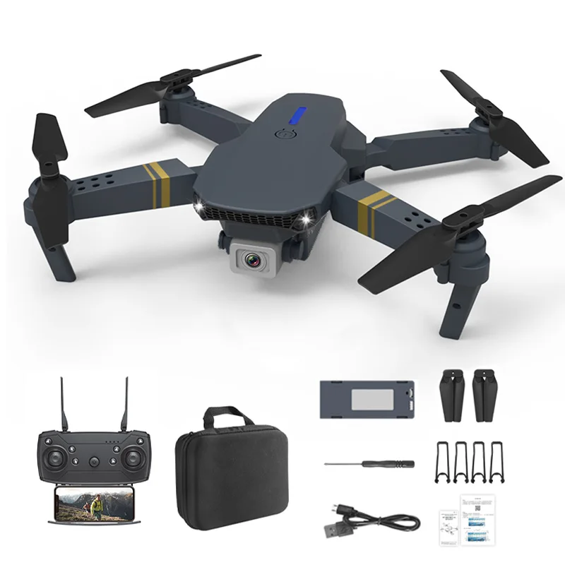 

2021 New Radio-controlled Toy Drones, Cheap Foldable Wifi Rc Drone Quadcopter 4K Dual Camera/