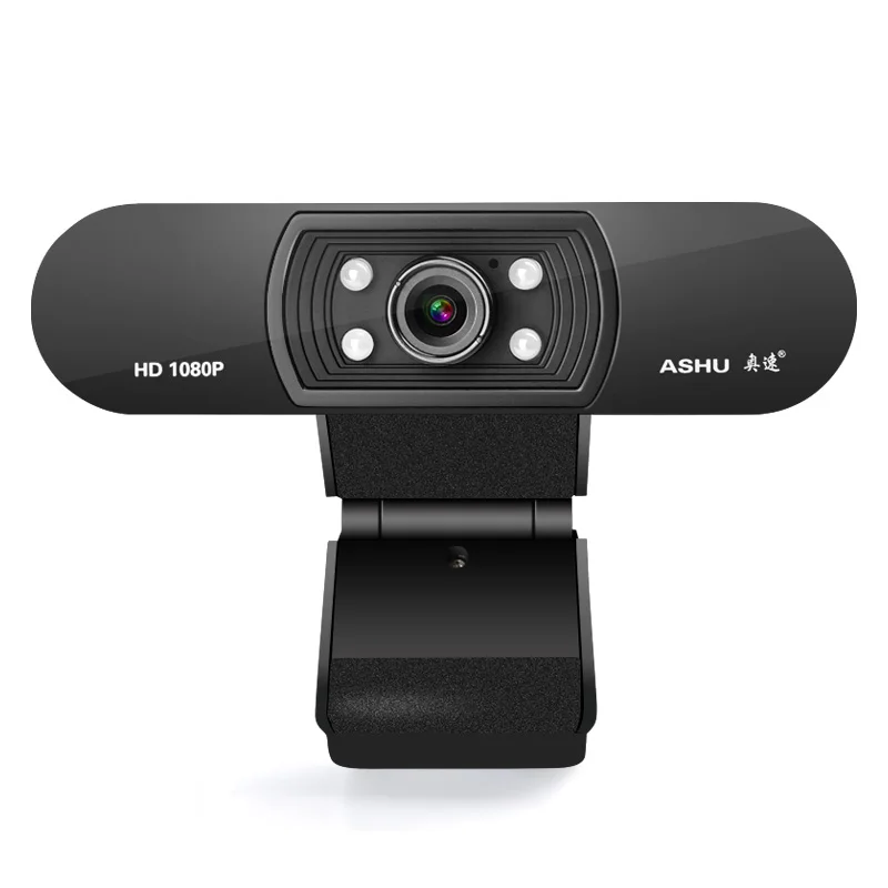 

Webcam 1080P, HD Camera with Built-in HD Microphone 1920 x 1080p USB Plug n Play Web Cam, Widescreen Video