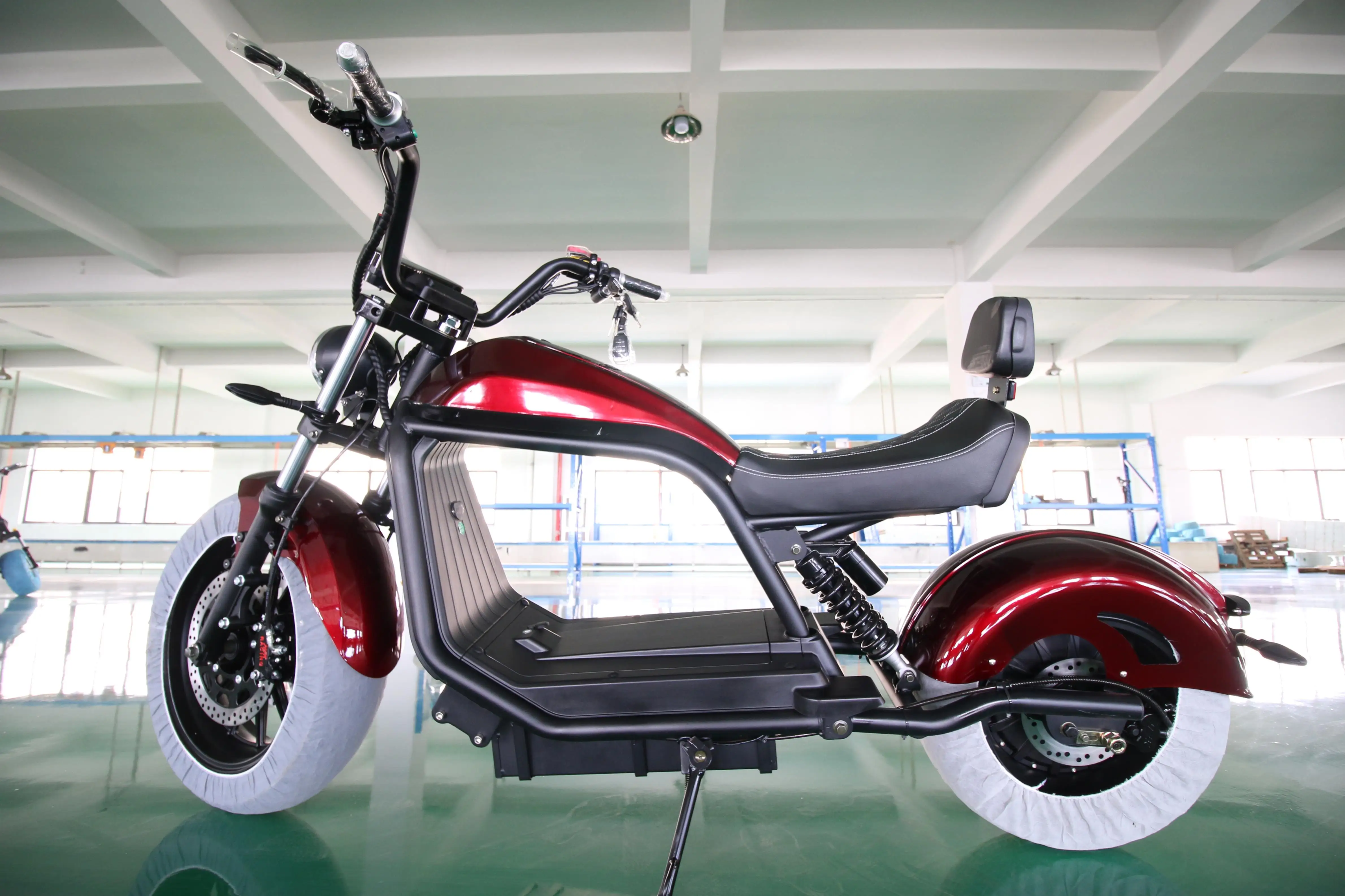 h6 eec coc electric scooter motorcycle street legal chopper 2000