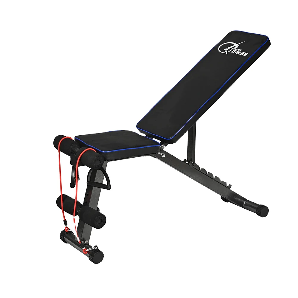 

Adjustable sit up home gym weight lifting bench cheap, Black