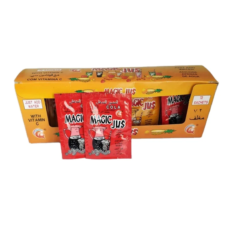 

Assorted flavoured wholesale instant fruit drink powder, With the different fruits color