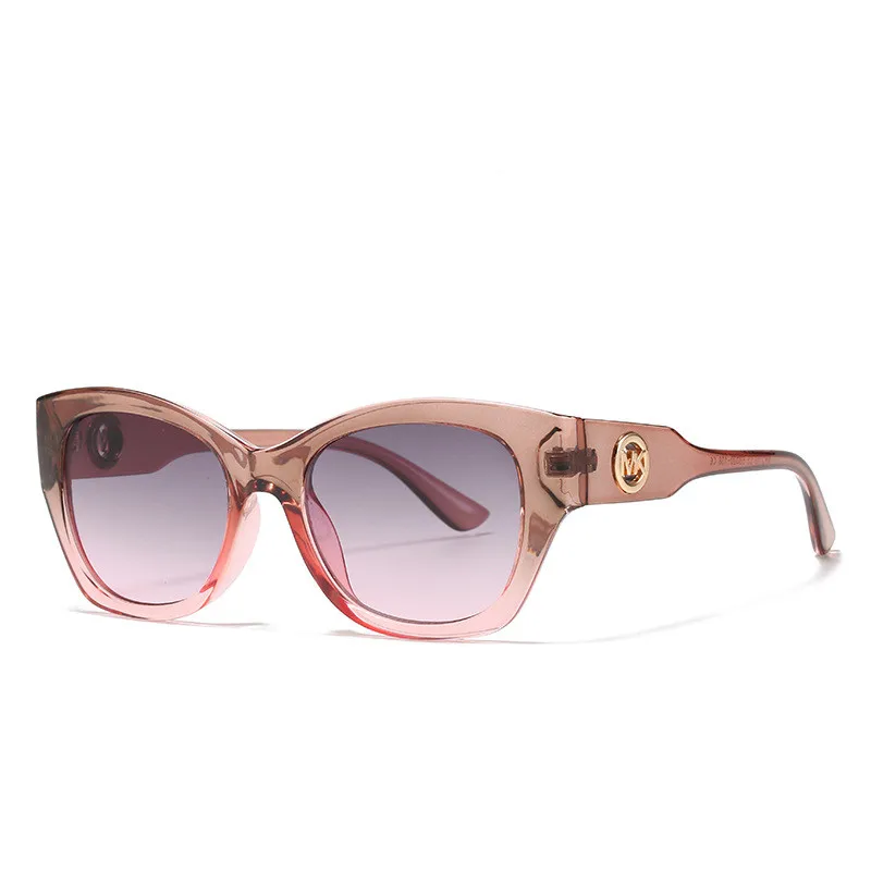 

Girls Pink Uv400 Logo Designer High End Shades Luxury Oem Cute Custom for Women Sunglasses Wholsale