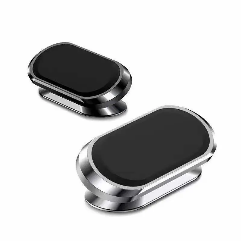 

Magnetic Car Phone Holder 360 Rotatable Mini Strip Shape Stand For Huawei Metal Strong Magnet GPS Car Mount for iPhone 11, Black/silver