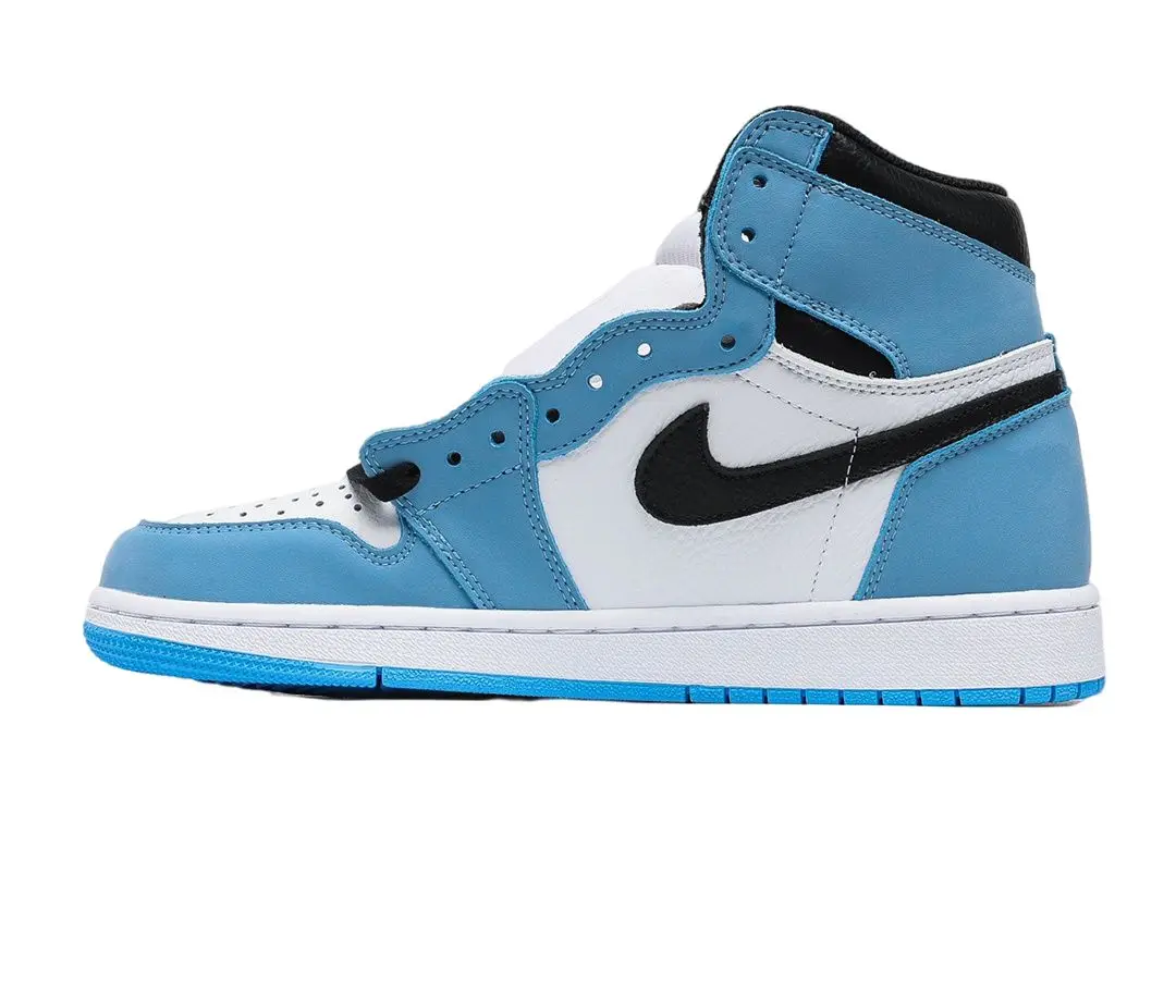 

Fashion Classic Brand High quality Nike Air Jordan 1 Retro High University Blue Basketball Sports AJ1 Nike sport Shoes