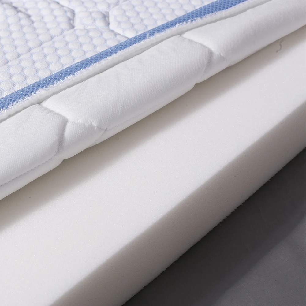 Mlily Custom Size Quilted Visco Bedroom Rolling Mattress Topper Gel