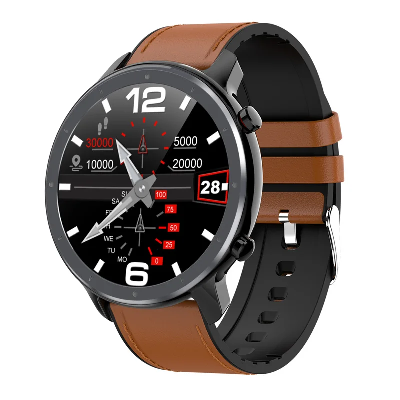 

L11 smart watch heart rate monitor full touch screen Smartwatch IP68 waterproof men and women fitness watch