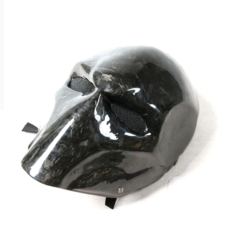 批发促销碳纤维派对面具万圣节