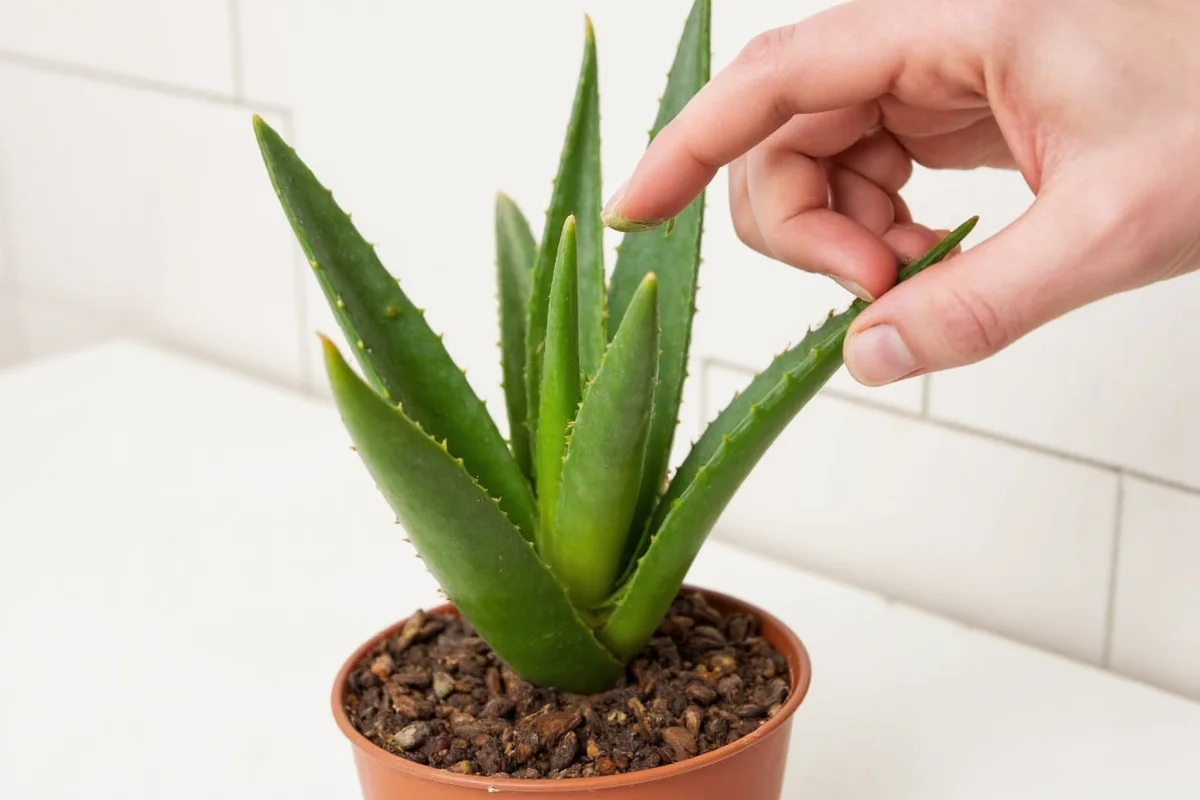 how do you store aloe vera plant
